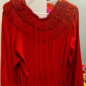 entro Size Medium, long boutique dress.